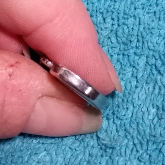 Silvertone Letter D Pendant Charm Vintage - Picture 3 of 4